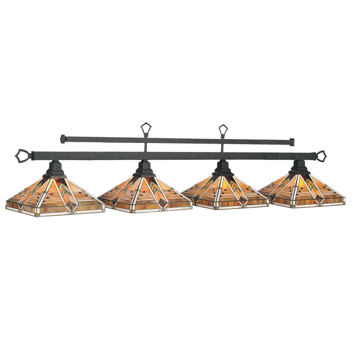 MELBOURNE BILLIARD LIGHT - MATTE BLACK - MIV-B78