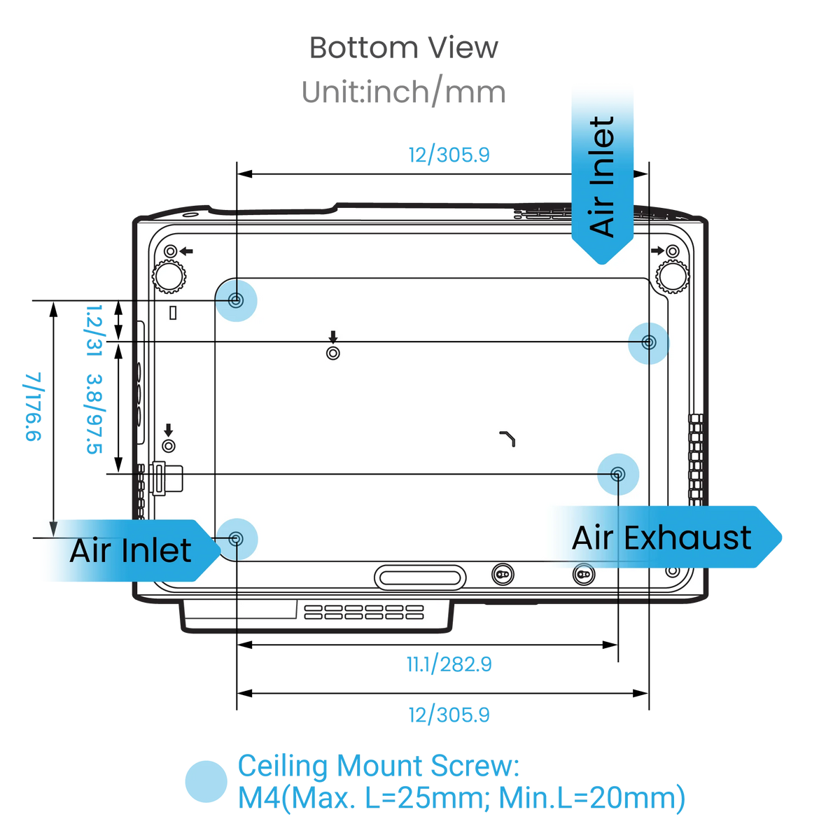 BenQ W4100i Projector