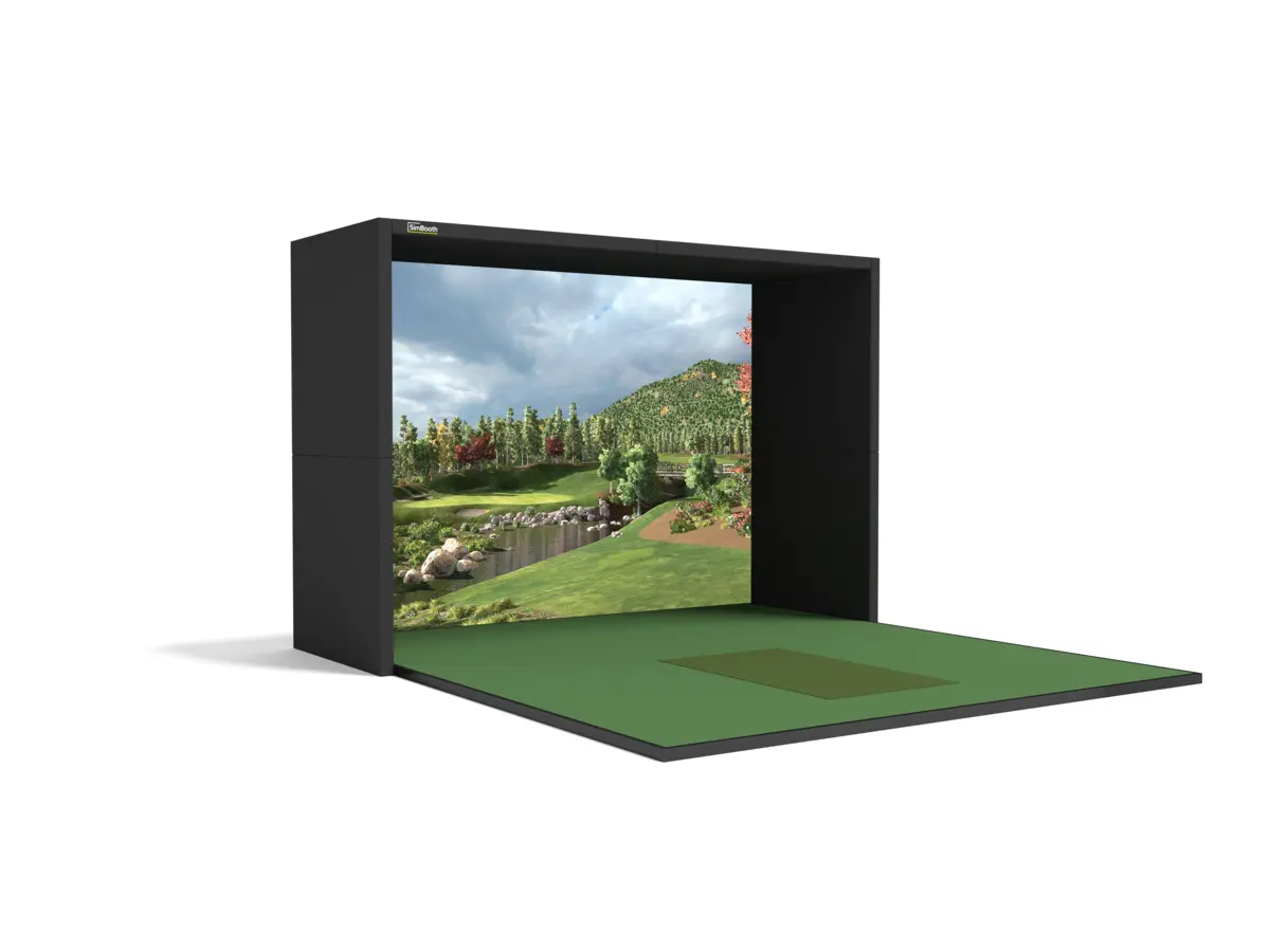 SimBooth Kit 1 4K golf simulator package