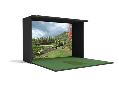 SimBooth 2 golf simulator enclosure