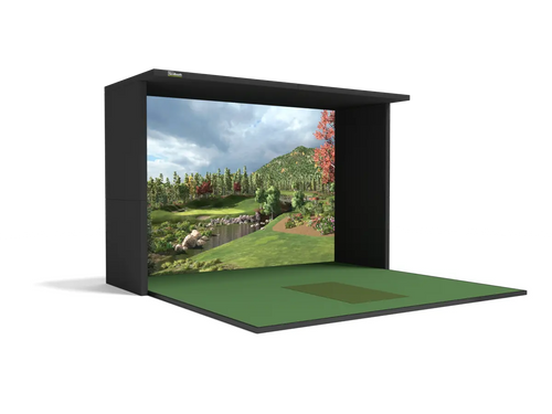 SimBooth 2 golf simulator enclosure