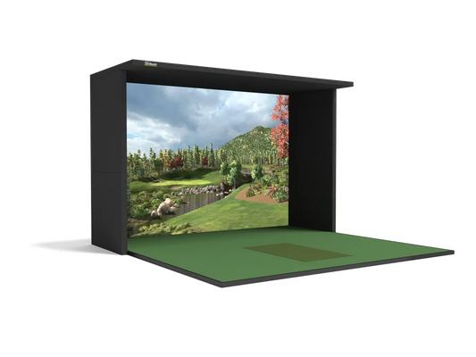SimBooth 2 golf simulator enclosure