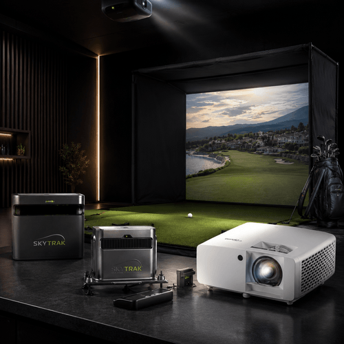 SkyTrak St Max Golf Simulator Ultimate Studio Package