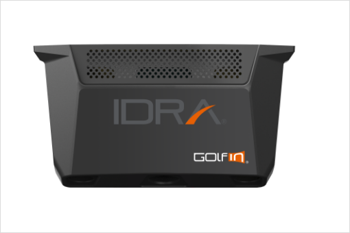 IDRA II launch monitor included with SimBooth Kit 2 4K