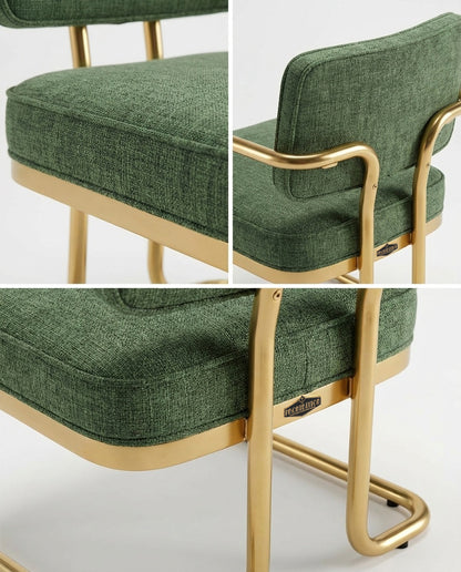PROHIBITION SERIES SWIVEL GAME CHAIR - Green Prohibition Game Chair