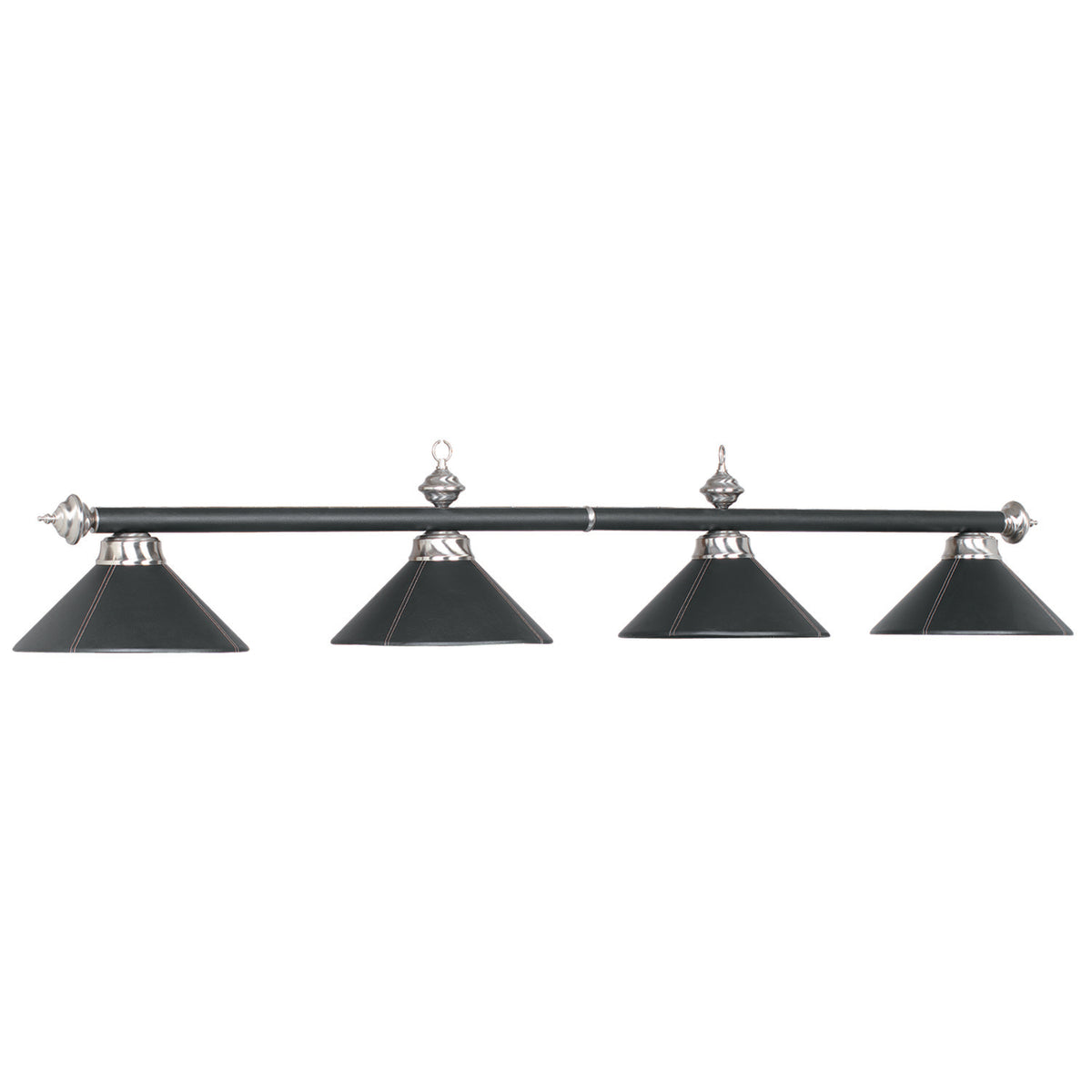 LEATHER BILLIARD LIGHT - BLACK - B78-LTHR-BLK