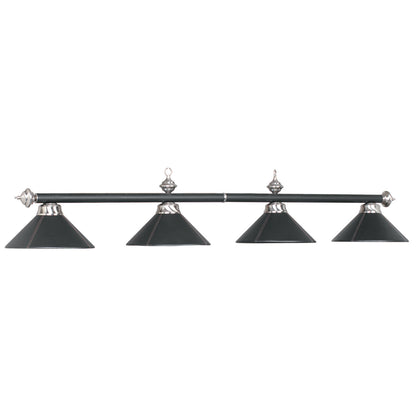 LEATHER BILLIARD LIGHT - BLACK - B78-LTHR-BLK