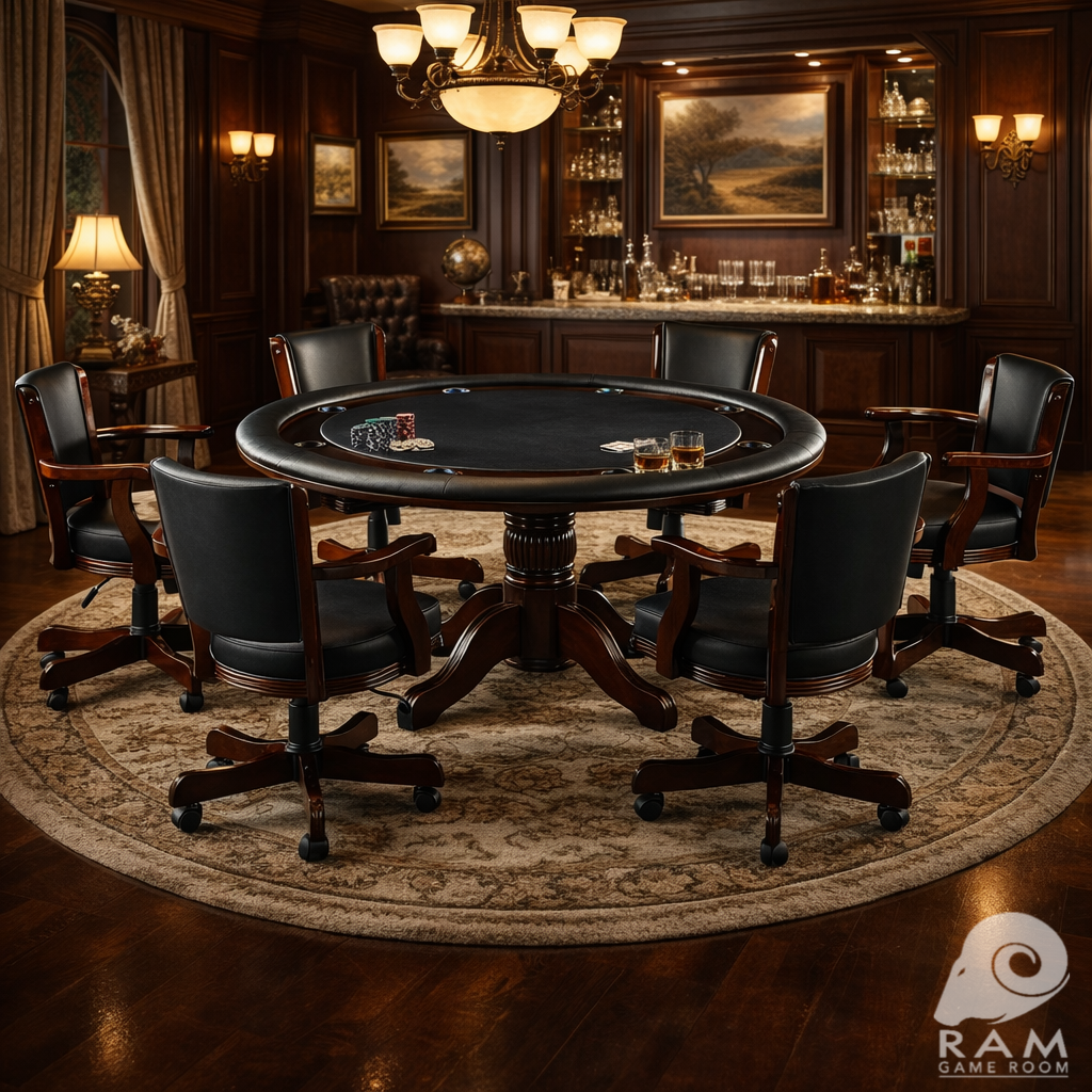 SWIVEL GAME CHAIR - GTBL60 CAP + GCHR2 CAP GAME SET