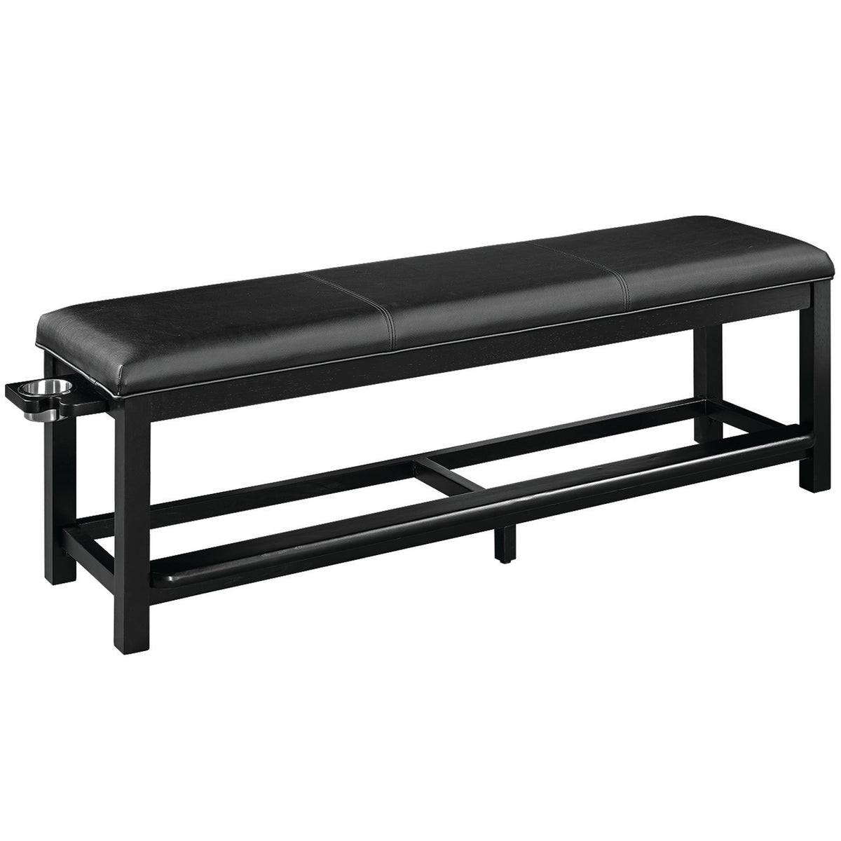 SPECTATOR STORAGE BENCH - SBENCH-BLK-ANGLED