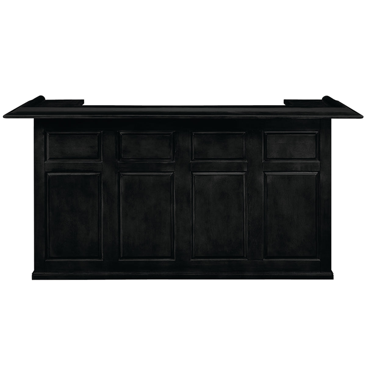 84" DRY BAR - DBAR84-BLK-FRONT