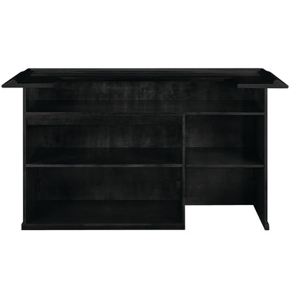 84" DRY BAR - DBAR84-BLK-BACK
