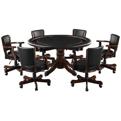 SWIVEL GAME CHAIR - GTBL60-CAP+GCHR2-CAP-GAME-SET