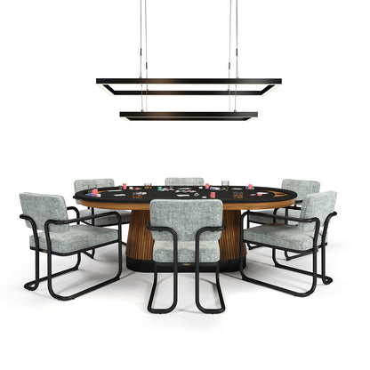 54" TIERED RECTANGLE LED BILLIARD LIGHT - LEDGM-54 Light Fixture 3