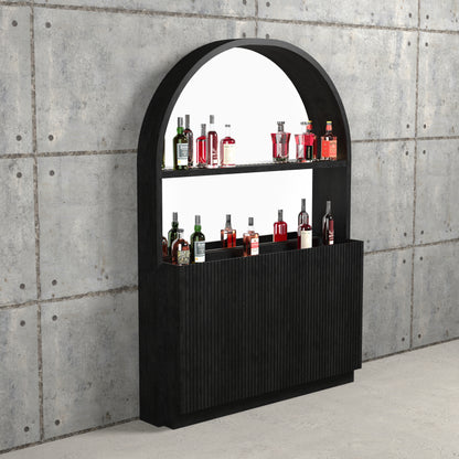 PROHIBITION SERIES BACK BAR - PROBACBAR-B Angled concrete