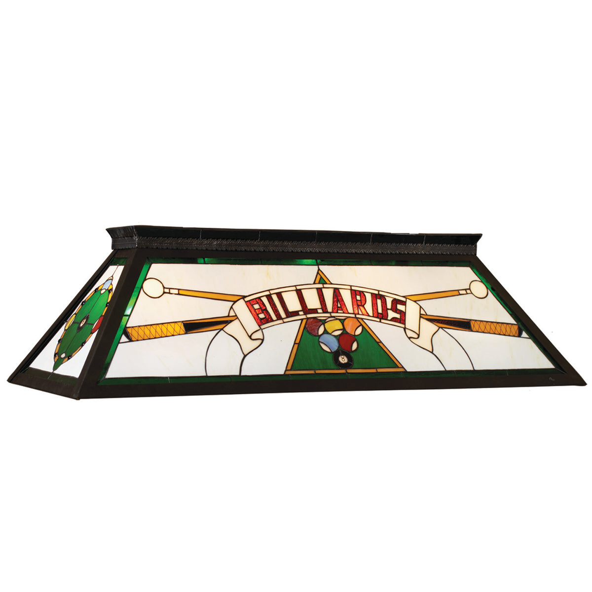 44" BILLIARD LIGHT WITH KD FRAME - BILLIARDS-KD-GRN