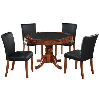 48" 2 IN 1 GAME TABLE - GTBL48-CN+GCHR3-CN-GAME-SET2