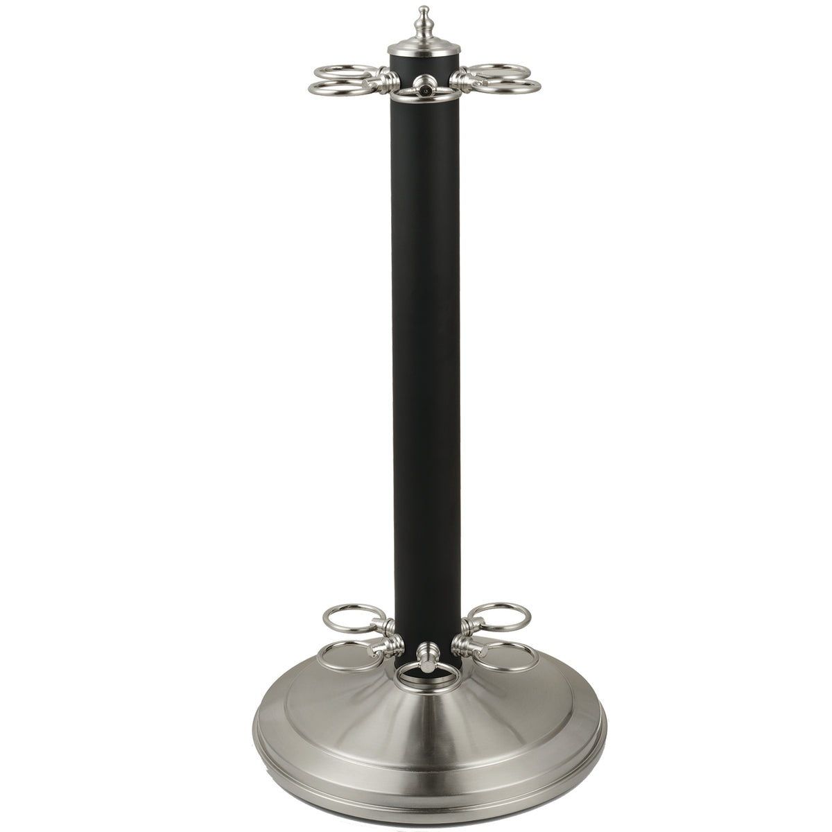 METAL 24"H POOL CUE HOLDER-MATTE BLK - PCH-MB-ST