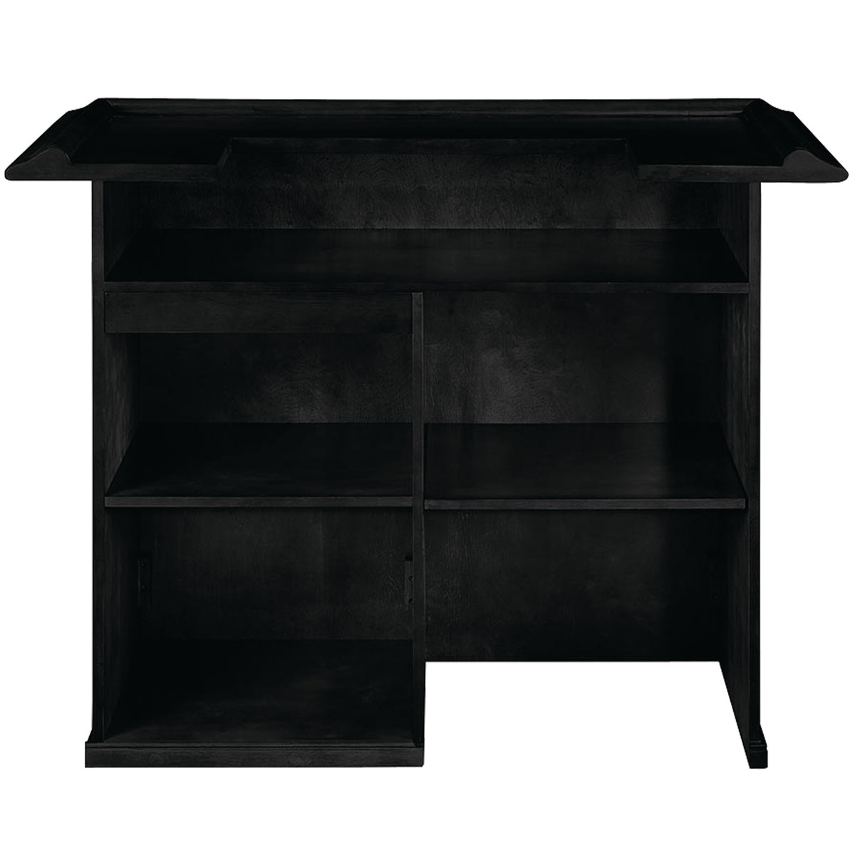 60" DRY BAR - DBAR60-BLK-BACK