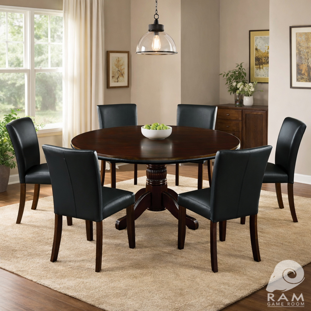 DINING/GAME CHAIR - GTBL60 CAP + GCHR3 CAP x6 DINING