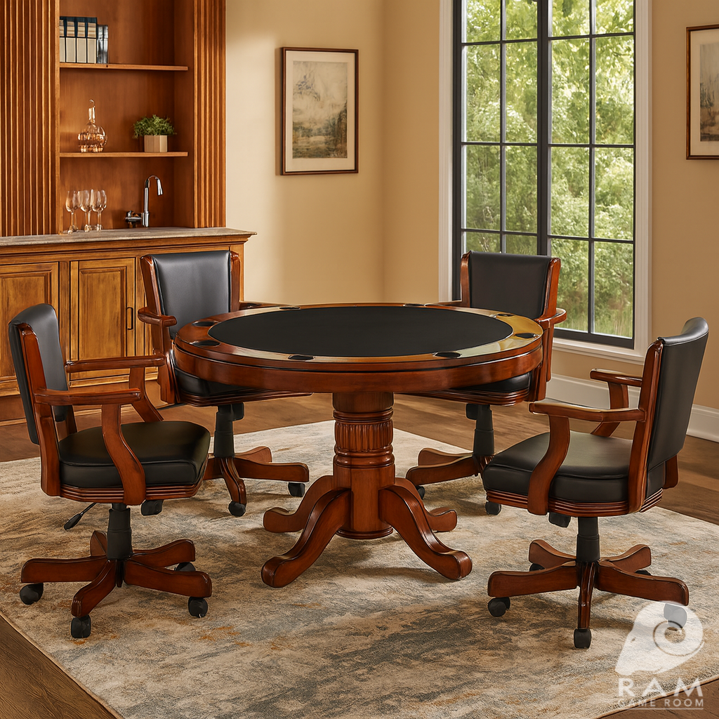 48" 2 IN 1 GAME TABLE - GTBL48 CN + GCHR2 CN GAME SET