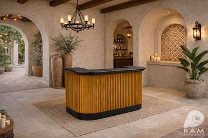 PROHIBITION SERIES 60" COCKTAIL BAR - PROBAR60-W Lifestyle