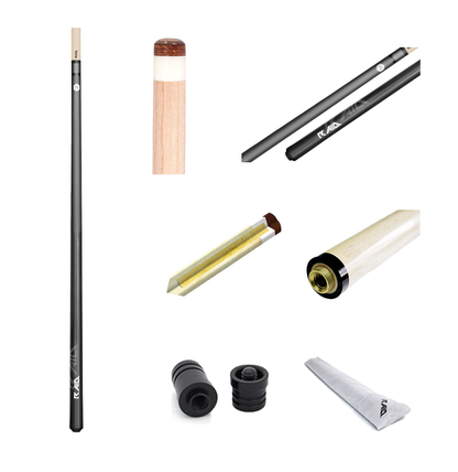 RAID COLORZ S SERIES SOLID 2-PIECE 58" POOL CUE - CS-06 ALL PARTS - FINAL