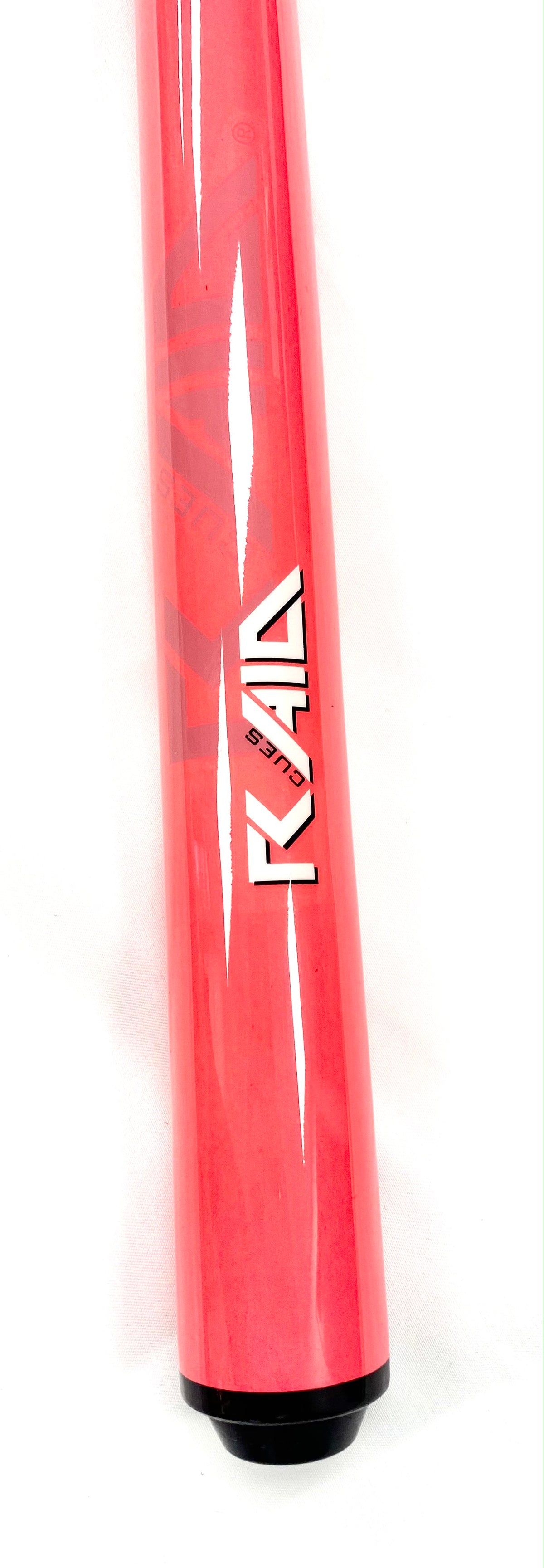 RAID COLORZ S SERIES SOLID 2-PIECE 58" POOL CUE - RAIDCS-04 CLOSE UP
