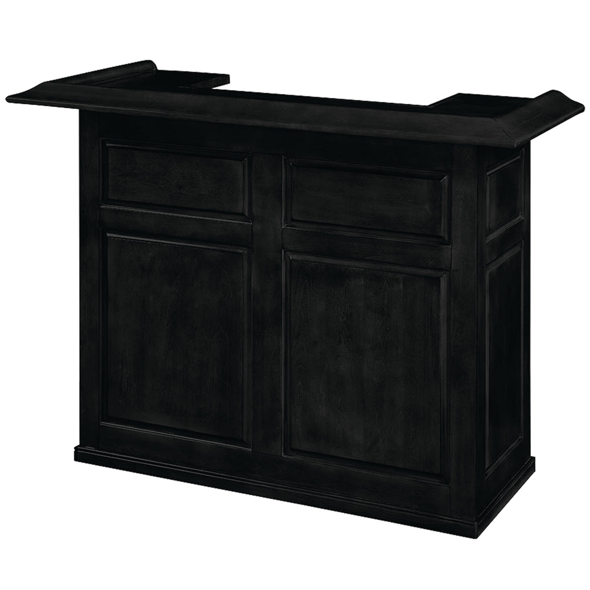 60" DRY BAR - DBAR60-BLK-ANGLED