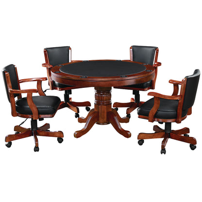 48" 2 IN 1 GAME TABLE - GTBL48-ET+GCHR2-ET-GAME-SET