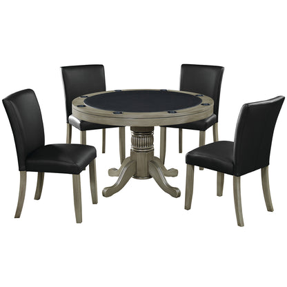 DINING/GAME CHAIR - GTBL48-SL+GCHR3-SL-GAME-SET2