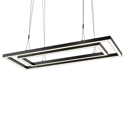54" TIERED RECTANGLE LED BILLIARD LIGHT - LEDGM-54 Light Fixture 4