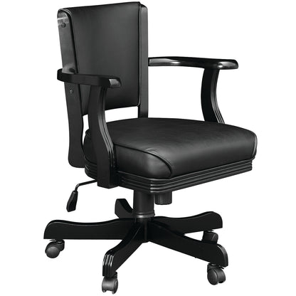SWIVEL GAME CHAIR - GCHR2-BLK
