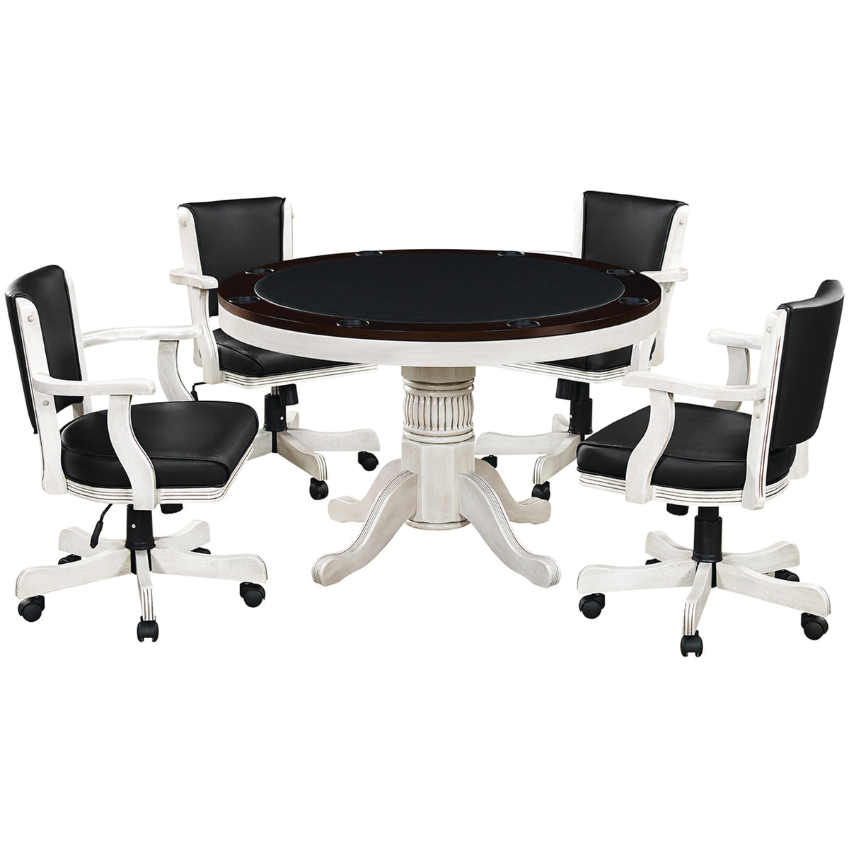 SWIVEL GAME CHAIR - GTBL48-AW+GCHR2-AW-GAME-SET