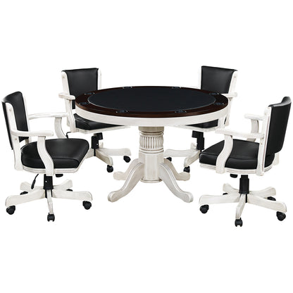 SWIVEL GAME CHAIR - GTBL48-AW+GCHR2-AW-GAME-SET