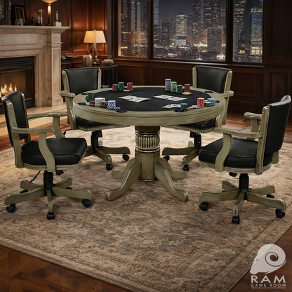 48" 2 IN 1 GAME TABLE - GTBL48 SL + GCHR2 SL GAME SET