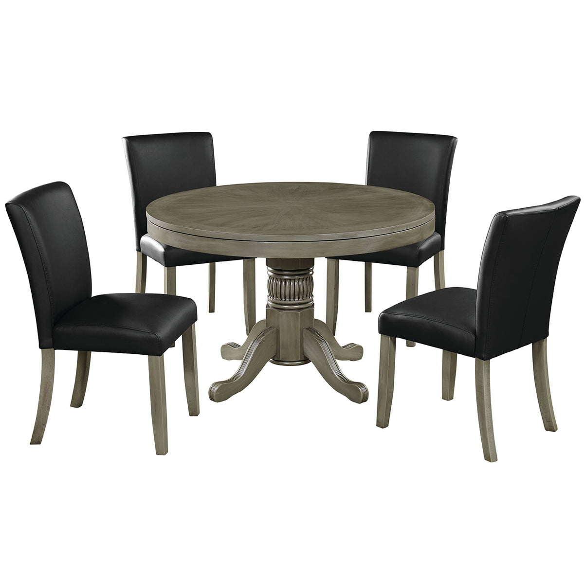 DINING/GAME CHAIR - GTBL48-SL+GCHR3-SL-DINING-SET2