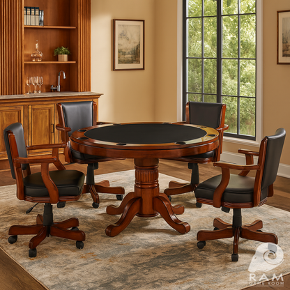 SWIVEL GAME CHAIR - GTBL48 CN + GCHR2 CN GAME SET
