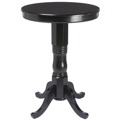 ROUND PUB TABLE - BPUB BLK