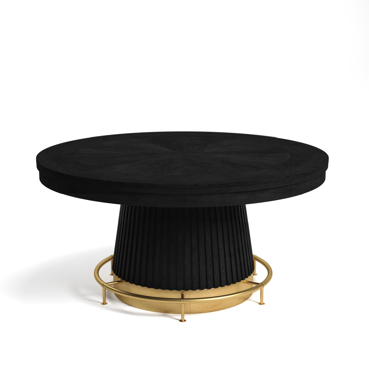 PROHIBITION SERIES 60" POKER TABLE FOOTRAIL - PRO60DIN-B -with foot Rail