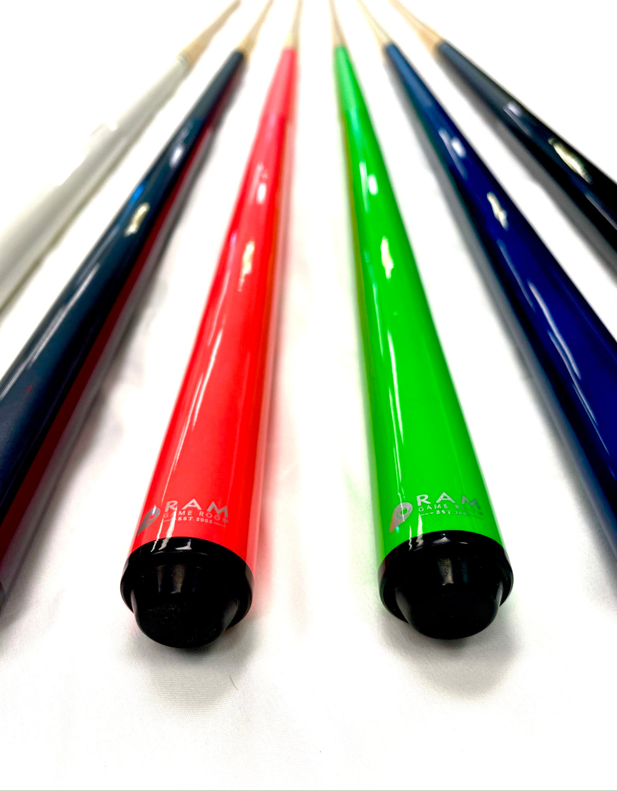 RAID COLORZ S SERIES SOLID 2-PIECE 58" POOL CUE - CS SERIES - 6