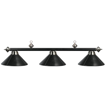 LEATHER BILLIARD LIGHT - BLACK - B54-LTHR-BLK