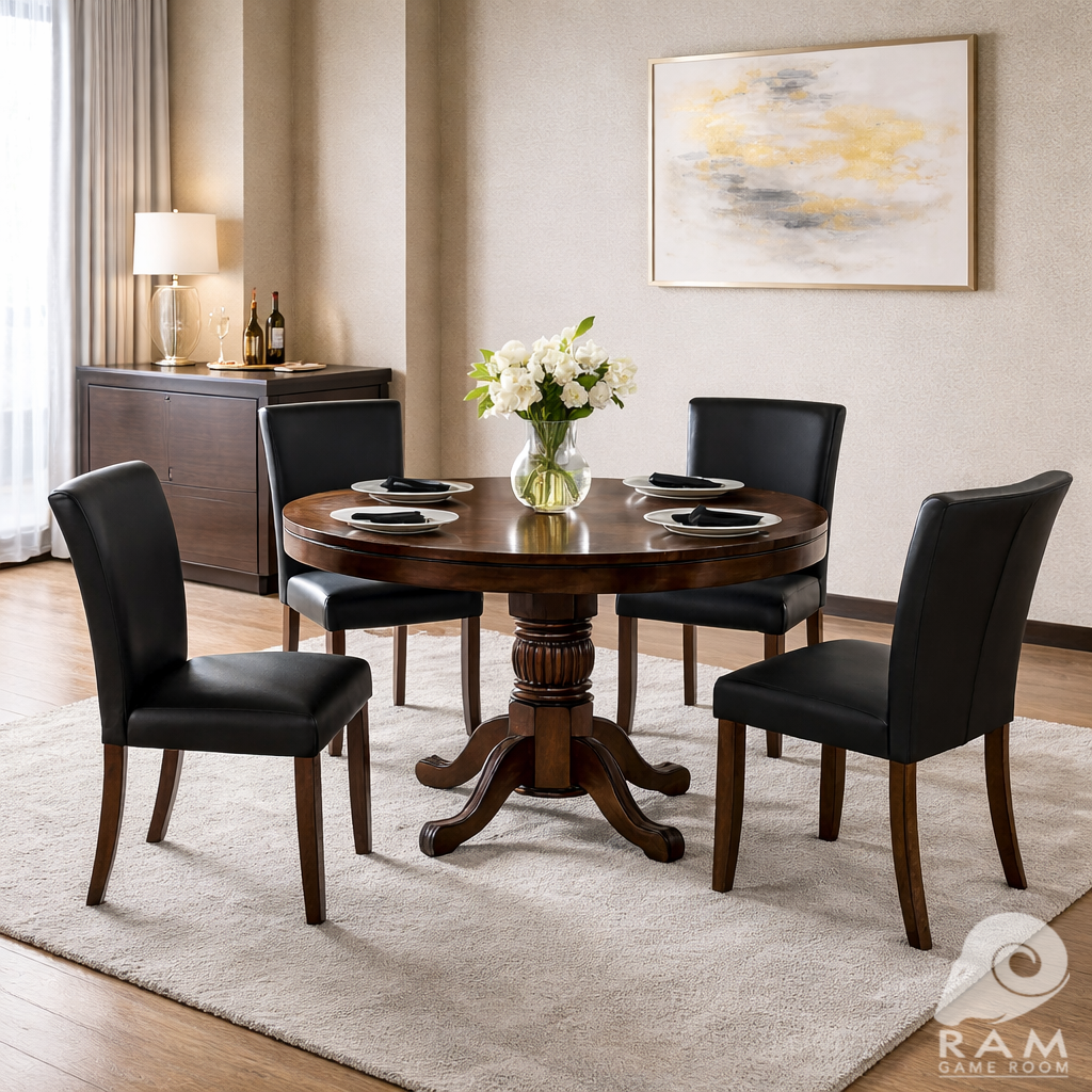 DINING/GAME CHAIR - GTBL48 CN + GCHR3 CN x4 DINING SET 3