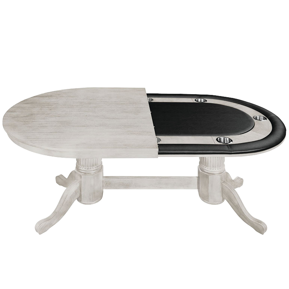 DINING TOP FOR 84" TEXAS HOLD'EM GAME TABLE - GTBL84-AW-HALF