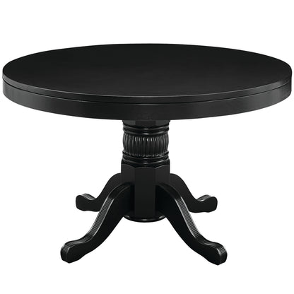 48" 2 IN 1 GAME TABLE - GTBL48-BLK-DINING
