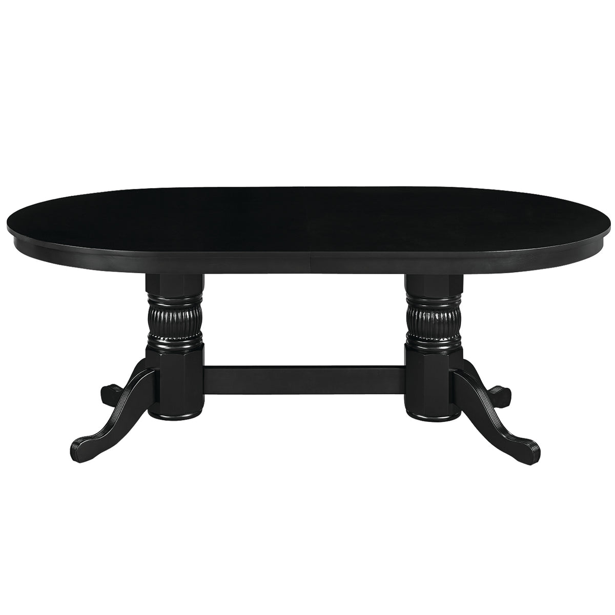84" TEXAS HOLD'EM GAME TABLE - GTBL84-BLK-DINING