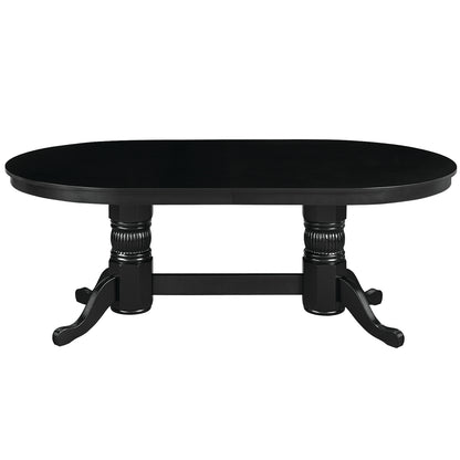 84" TEXAS HOLD'EM GAME TABLE - GTBL84-BLK-DINING