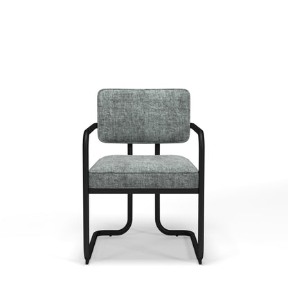 PROHIBITION SERIES DINING CHAIR - PRODCHR-GRY - Front