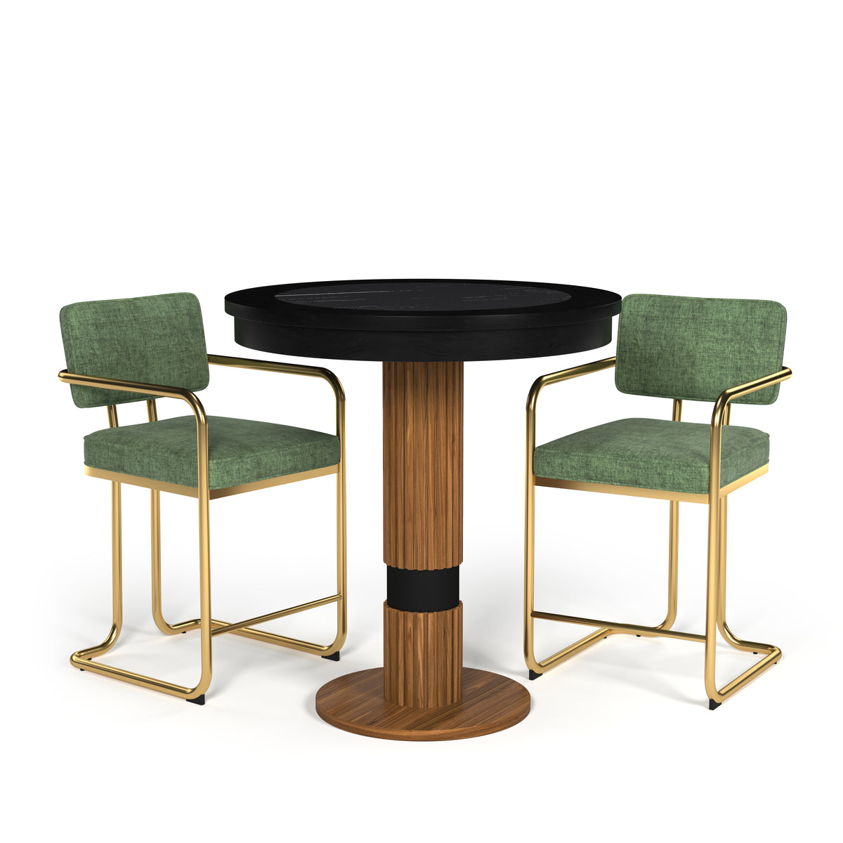 PROHIBITION SERIES PUB TABLE - Black table front (1)