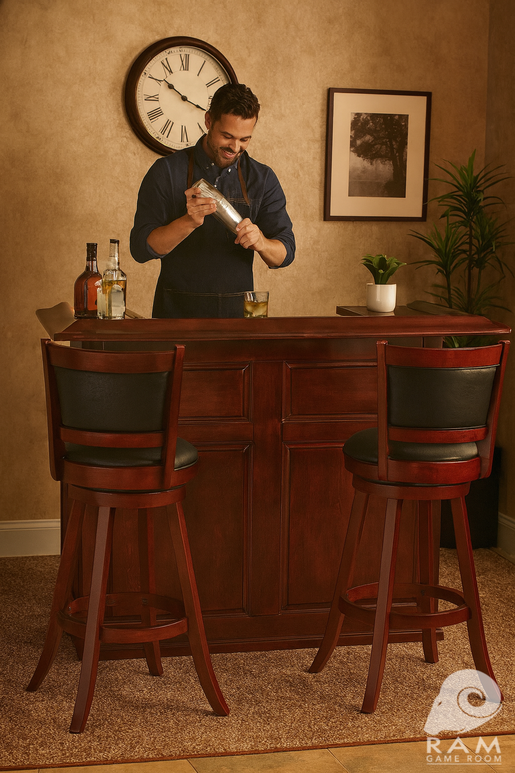 60" DRY BAR - DBAR60 ET + BBSTL ET x2 2