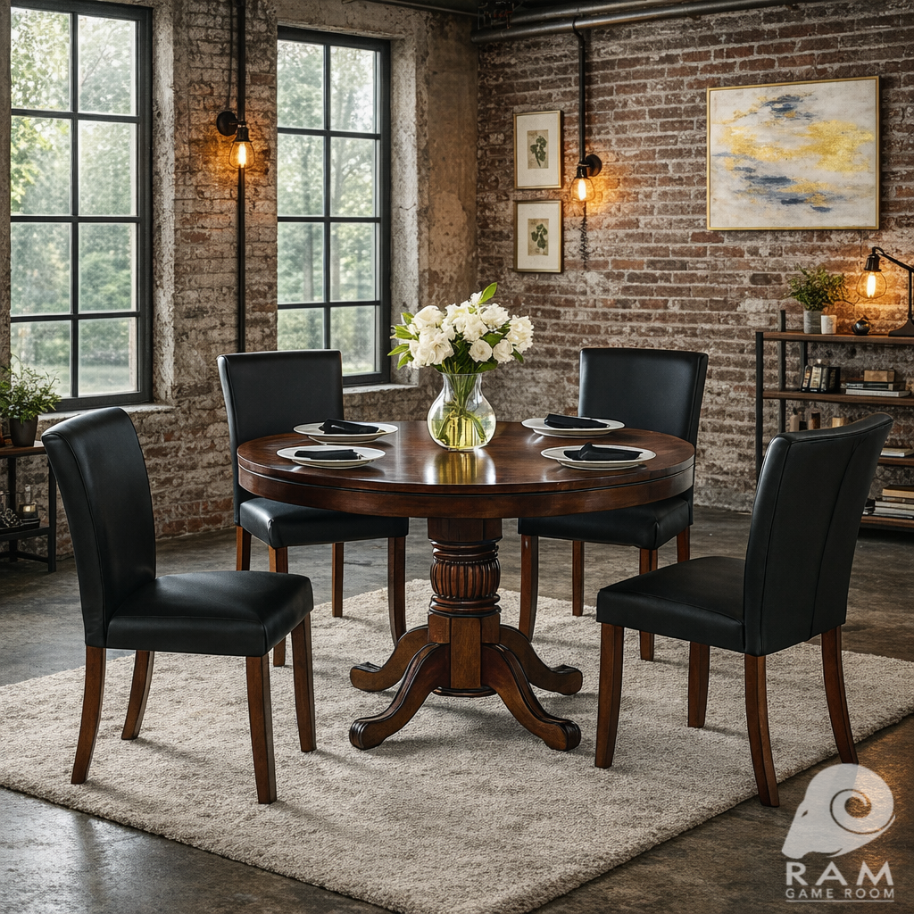 DINING/GAME CHAIR - GTBL48 CN + GCHR3 CN x4 DINING SET 2
